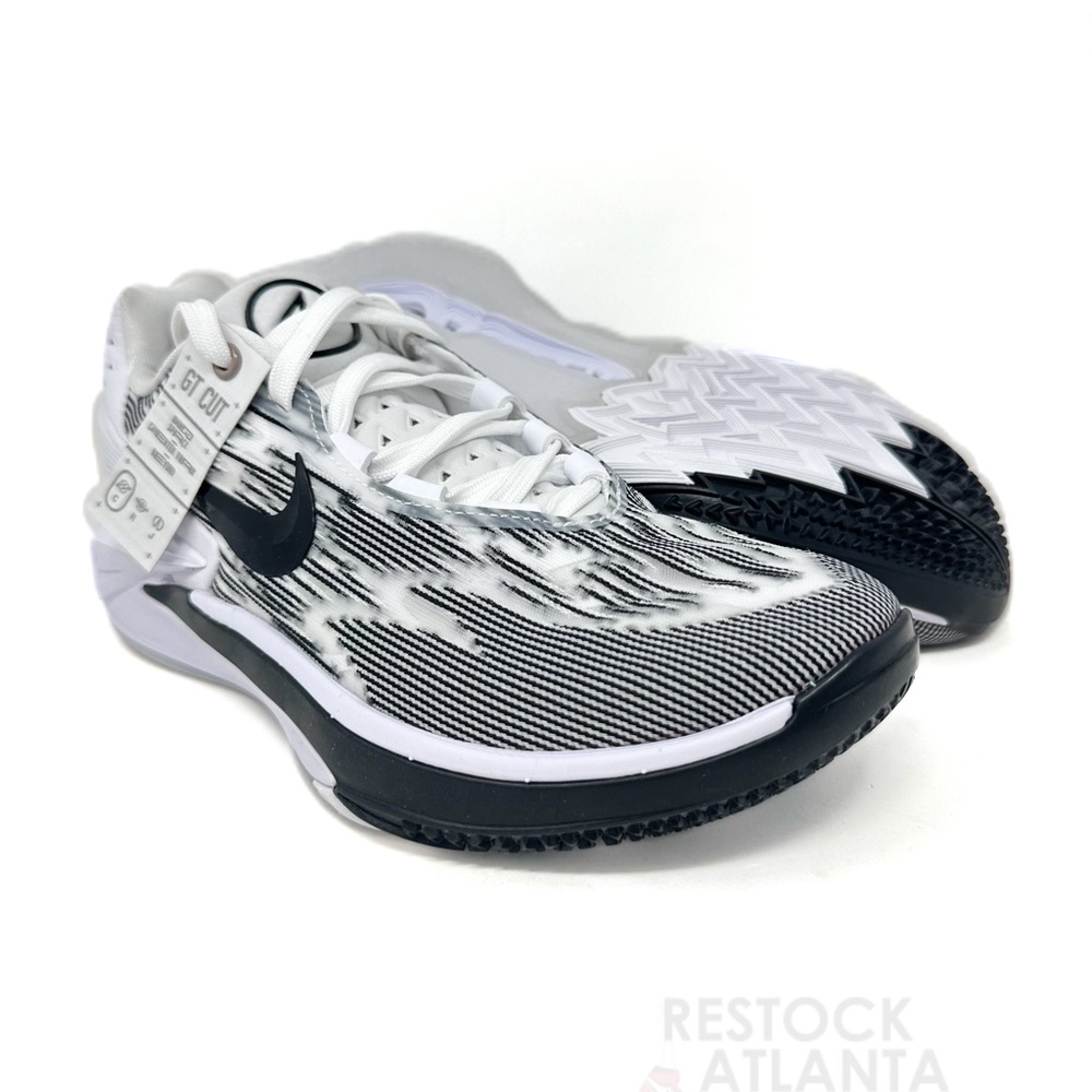 Men Nike Air Zoom GT Cut 2 Promo Panda Black White Basketball FJ8915-100 Sz 8